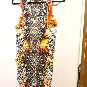 Leopard Print Tunic / Top / Dress - Sz. 2